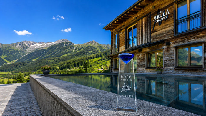Global Elite Awards trophy at a winning property